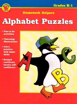 Alphabet Puzzles by Homework Helpers @harpersharing