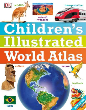 Children's Illustrated World Atlas @harpersharing